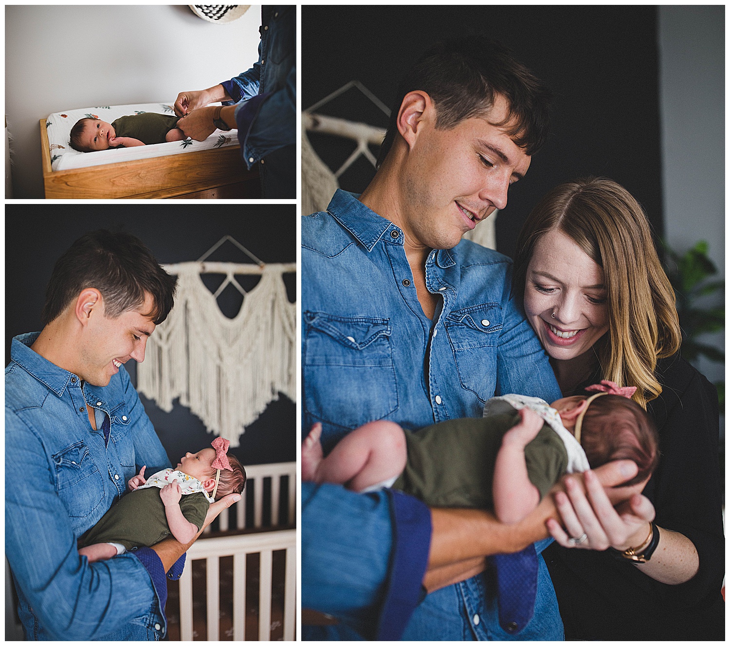 Family and newborn session photography