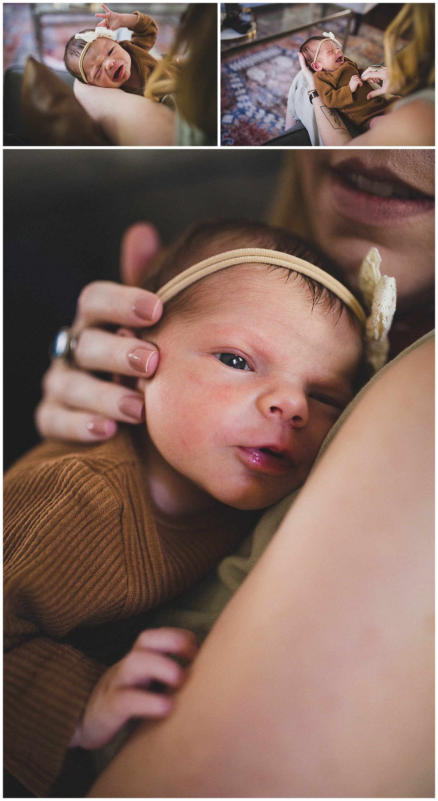 Newborn pictures, baby girl, Southwest Virginia