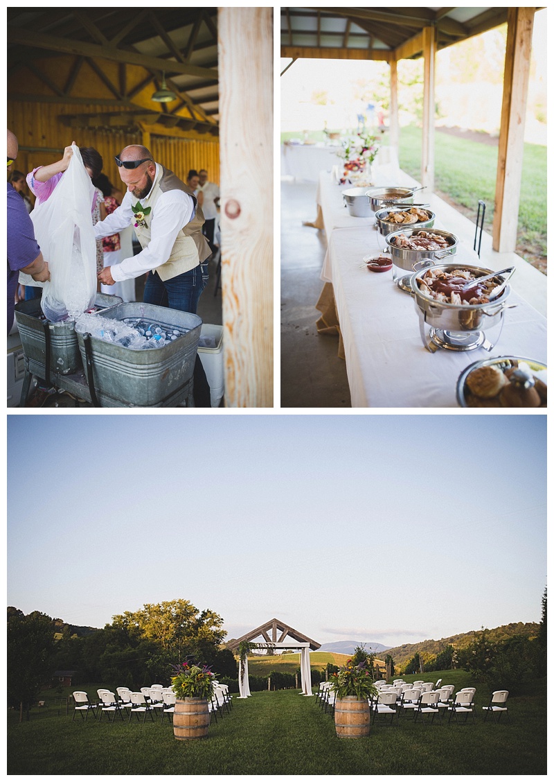 stunning mountain view wedding at melody acres in southwest virginia